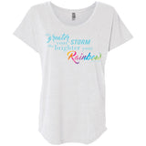 Weather the Storm Rainbow Flutter Sleeve Tee