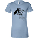 Super Powered Mom Fitted Tee