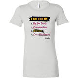 'I Believe In' Fitted Tee