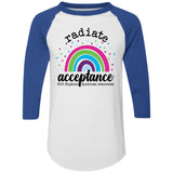 Radiate Acceptance Unisex Raglan Tee (PTHS)