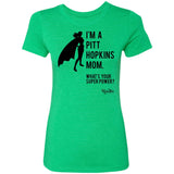 Super Powered "Pitt" Mom Triblend Tee