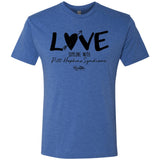 Love Someone with Pitt Hopkins Unisex Triblend Tee