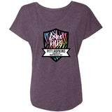 PTHS 'Zebra Stripe' Flutter Sleeve Tee