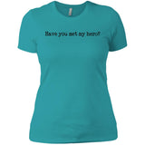 Pitt Hopkins Definition of a Hero Ladies Tee