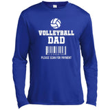 Volleyball Dad Moisture-Absorbing Tall Long Sleeve Tee