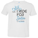 'I Ride for Sofia' Toddler Tee