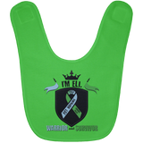 Eli Our Warrior Baby Bib
