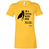 Super Powered Mom Fitted Tee
