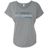 I love Someone with "Pitt Hopkins" Ladies Tee