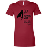 Super Powered "Pitt" Mom Fitted Tee