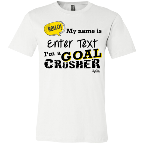 Personalized Goal Crusher Youth Tee