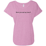 Pitt Hopkins Definition of a Hero Flutter Sleeve Tee