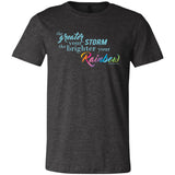 Weather the Storm Rainbow Unisex Tee