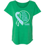 No One Fights Alone Flutter Sleeve Tee