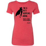 Super Powered "Pitt" Mom Triblend Tee