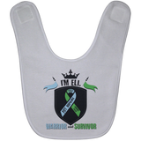 Eli Our Warrior Baby Bib