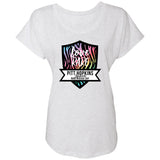 PTHS 'Zebra Stripe' Flutter Sleeve Tee