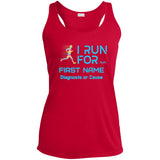 Personalized I Run For Ladies Tank