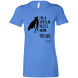 Super Powered Mom Fitted Tee
