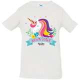 Unicorn Born Rare Infant/Toddler Tee