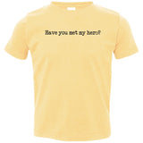 Pitt Hopkins Definition of a Hero Toddler Tee