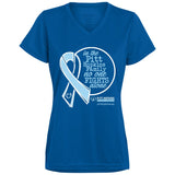 No One Fights Alone Ladies Performance Tee