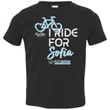 'I Ride for Sofia' Toddler Tee