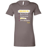 'I Believe In' Fitted Tee