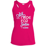 'I Ride for Sofia' Ladies Sport Tank