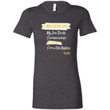 'I Believe In' Fitted Tee