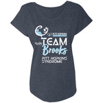 Team Brooks Ladies Flutter Sleeve Tee