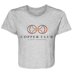 Copper Club Flowy Cropped Tee