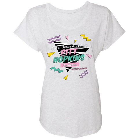 PTHS Retro Vibes Flutter Sleeve Tee