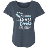 Team Brooks Ladies Flutter Sleeve Tee