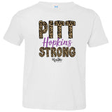 Pitt Strong Leopard Toddler Tee