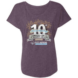 PHRF Anniversary Ladies Flutter Sleeve Tee