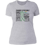 UCP 'Change is Possible' Ladies Relaxed Tee