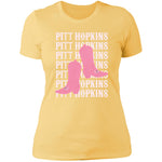 PTHS Pink Boots Ladies Relaxed Tee