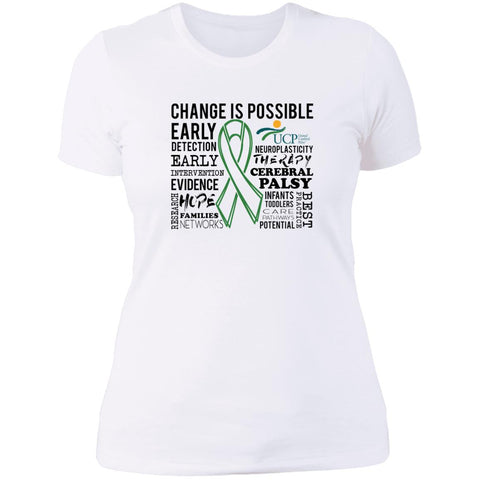 UCP 'Change is Possible' Ladies Relaxed Tee