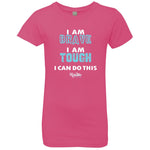 Products I am Brave and Tough Fitted Youth Tee (Girls)