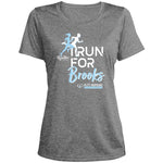 'I Run for Brooks' Ladies Sport Tee