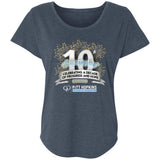 PHRF Anniversary Ladies Flutter Sleeve Tee