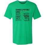 UCP 'Change is Possible' Unisex Triblend Tee