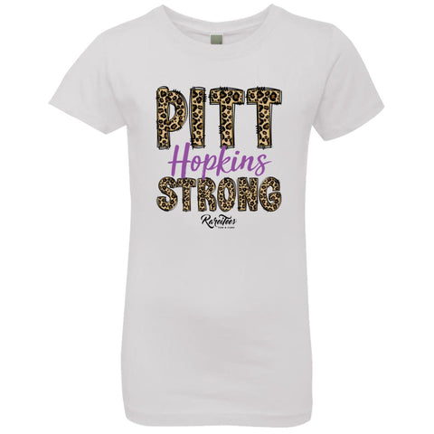 Pitt Strong Youth Fitted Tee (Girls)