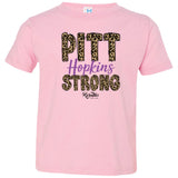 Pitt Strong Leopard Toddler Tee