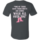 'PTHS' Pink Boots Unisex Tee