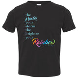 Weather the Storm Rainbow Infant/Toddler Tee