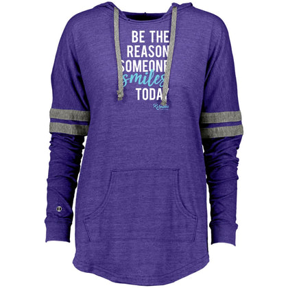 Be the Reason Someone Smiles Ladies Hooded Pullover