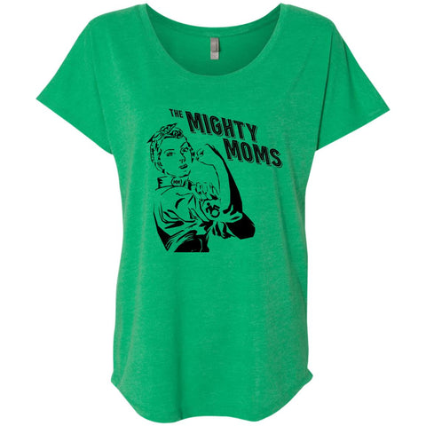 The Mighty Moms Flutter Sleeve Tee