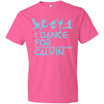 I Dance for Calvin Youth Tee Teal